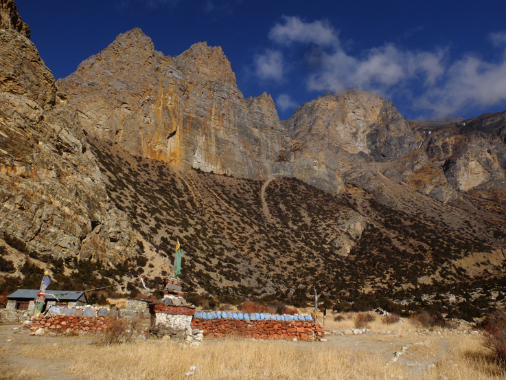 Kyang村周辺の風景、2018年初冬