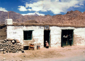 Ladakh街道のHotel